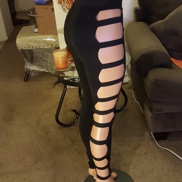 pants with holes on the side